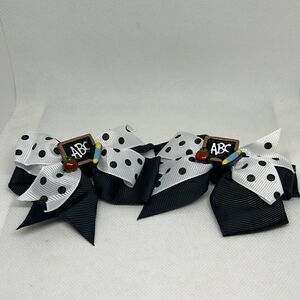 New school hair bows